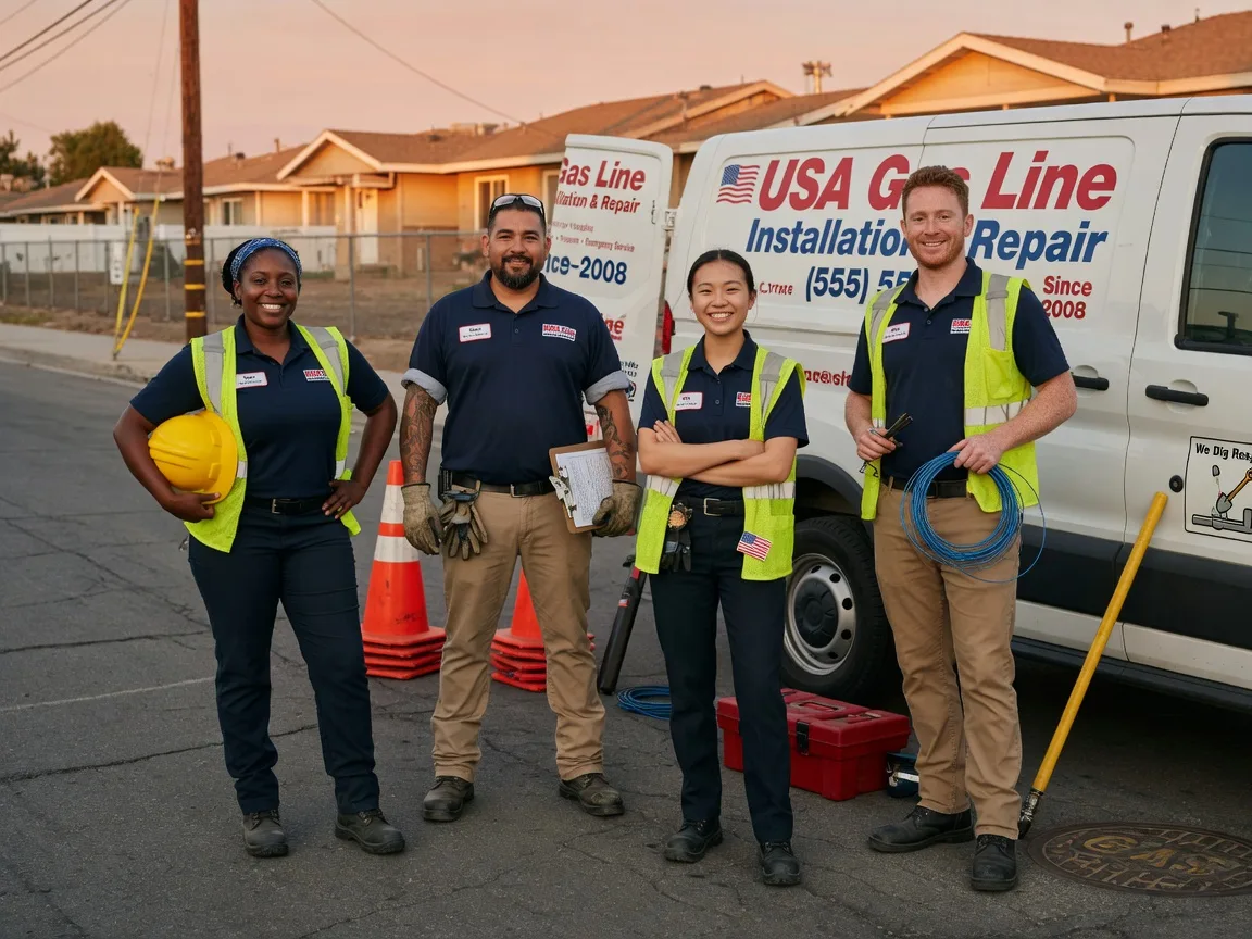 Gas Line Installation company in Millville, MN